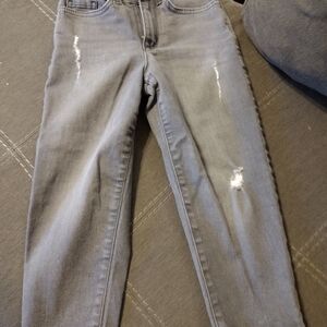 Stylish Gray Kids Jeans